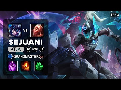 Sejuani vs Vladimir Top - EUW Grandmaster - Patch 12.13 Season 12