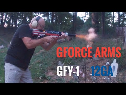 GForce Arms GFY-1 Bullpup 12ga Shotgun  Box Opening, First Shots, and Fun!