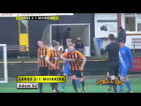 Largs Thistle 2-1 Muirkirk - Friendly, 25th November 2017
