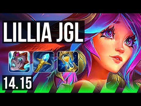 LILLIA vs HECARIM (JGL) | 11/1/13, 71% winrate, Legendary | BR Master | 14.15