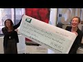 Big Cheque From The Big Hug Box