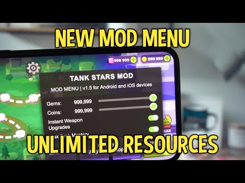Tank Stars Hack Unlimited Gems and Coins Working MOD Tutorial 🚀🔥