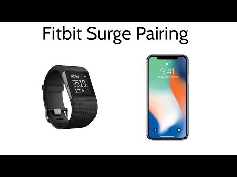 How to Pair Your FitBit Surge To iPhone 5 6 7 8 X