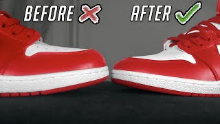 How To RESHAPE a Jordan 1 Toebox in Under 5 Minutes