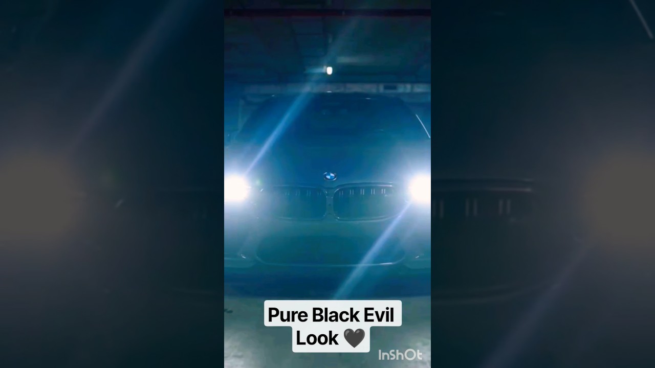 Pure Black Evil Look 💨shots#trending#viral