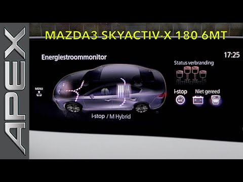 MAZDA 3 SKYACTIV-X SEDAN 180 6MT - INFOTAINMENT DISPLAY (2019)