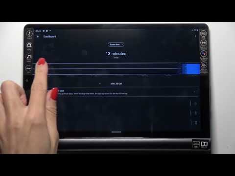 How to Check Total Screen Time on Yoga Smart Tab?