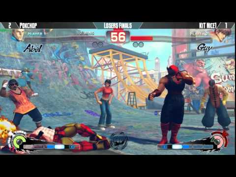 Gwinnett Brawl (Mar 7, 2015) - USF4 - Losers Final - Pokchop vs KiT Nice1