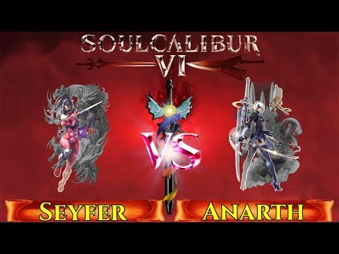 Soul Calibur VI (2.01) - Online ranked - Seyfer (Taki) VS Anarth (2B)