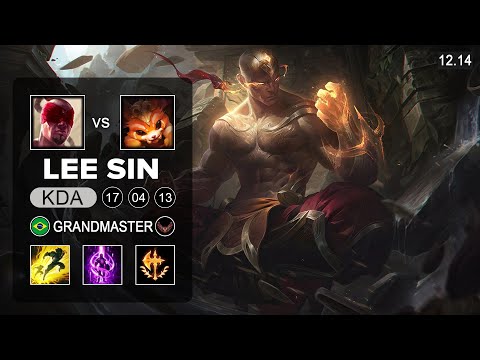 Lee Sin vs Gnar Top - BR Challenger - Patch 12.14 Season 12