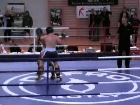 Jędrzej Rajca (HALNY Nowy Sącz) vs B. Kołacz Puchar Polski K-1 2010