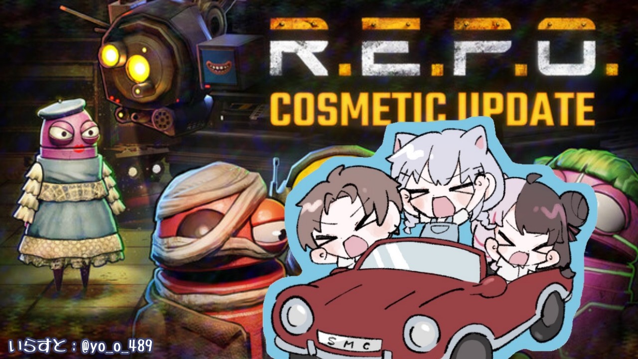 【 R.E.P.O. 】金のスキン欲しいですよ！ 【 にじさんじ / 夜見れな 】