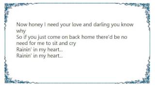 Jack Greene - Rainin&#39; in My Heart Lyrics