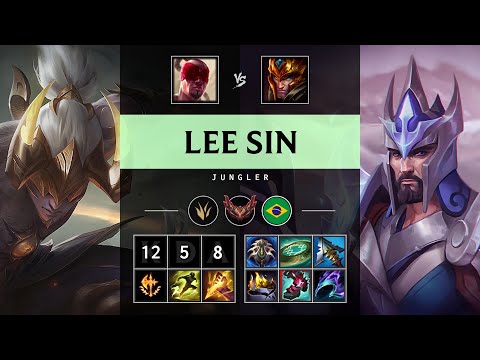 Lee Sin Jungle vs Jarvan IV - BR Grandmaster Patch 25.18