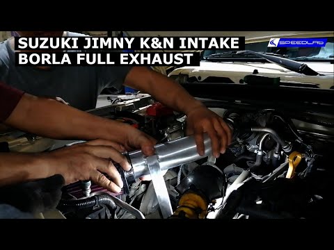 Suzuki Jimny K&N Intake & Borla Exhaust Installation