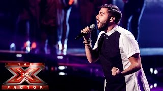 Andrea Faustini sings Michael Jackson&#39;s Earth Song | Live Week 1 | The X Factor UK 2014