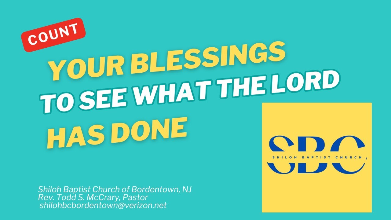 Count Your Blessings To See What The Lord Has Done thumbnail
