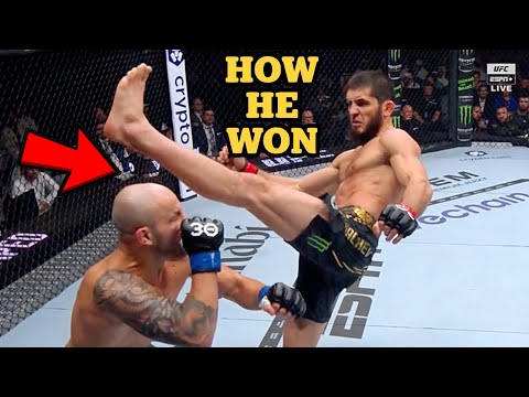 Islam Makhachev KNOCKOUT ANATOMY vs Alexander Volkanovski at UFC 294