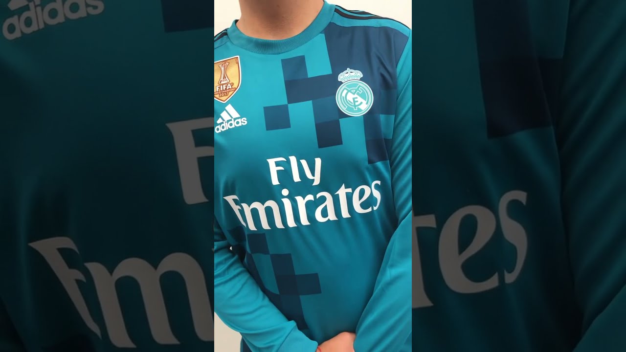 Camisa manga longa Real Madrid 2017/18 (patch Champions League) #CR7