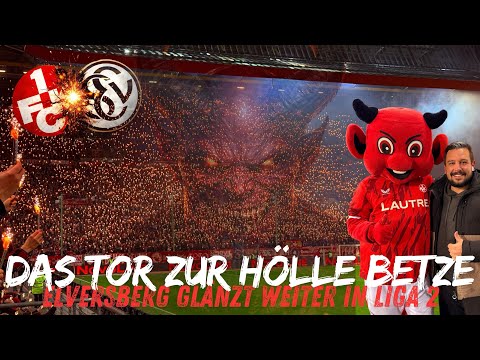 😱ELVERSBERG GLÄNZT WEITER!! / 1. FC Kaiserslautern vs SV Elversberg / Stadionvlog FANPRIMUS