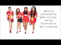 Word Up! Little Mix - Karaoke lyrics (Instrumental ...