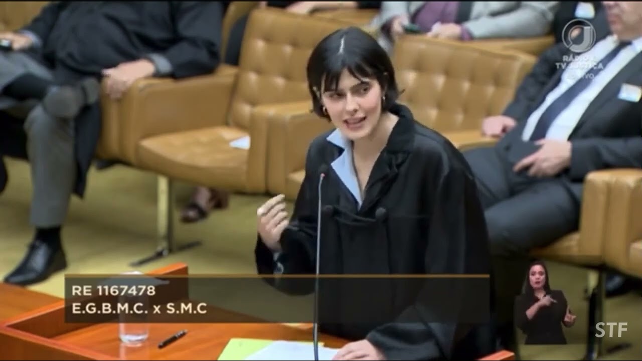 IBDFAM, representado por Ligia Ziggiotti, apresenta sustentação oral em julgamento no STF