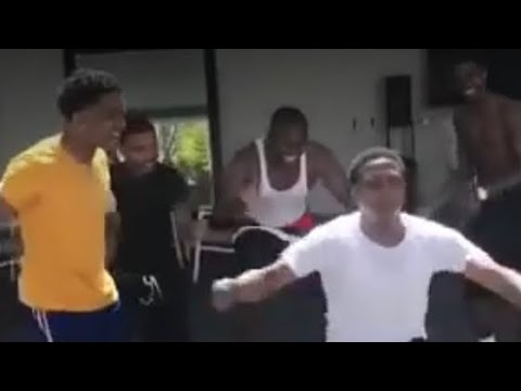 Shiggy dancing with Diddy sons King Combs and Justin Combs “The West” - 03 Greedo and King Combs !!!