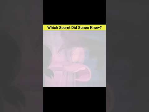 Which Secret did Suneo know ! #shorts