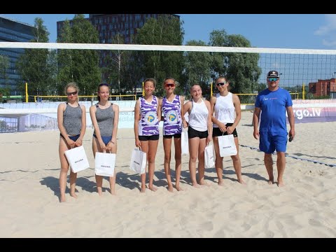 Ēbere/Grīnberga - Regute/E.Rumaka  U16 turnīrs 18.06.2020