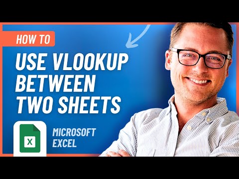 How to Use VLOOKUP from one Excel Sheet to another (Excel Pro Tip!)