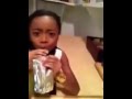 Skai And Peyton doing cinnamon challenge - YouTube