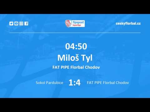 Highlights: Sokol Pardubice – FAT PIPE FLORBAL CHODOV