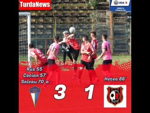Rezumat: Unirea Dej - Sticla Arieșul Turda 3-1 (02.10.2020)