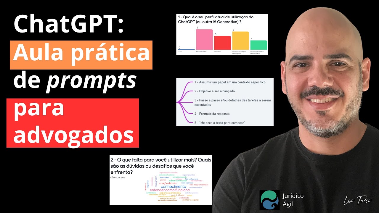 ChatGPT: Aula prática de criação de prompts jurídicos na comissão de Inteligência Artificial da OAB