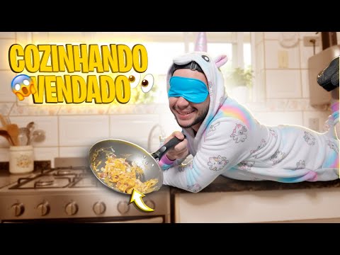 I MADE MY BREAKFAST BLINDFOLDED!