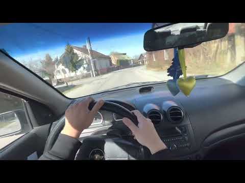 Test drive Chevrolet aveo 2008. 1.2   (Young grandfather)👌