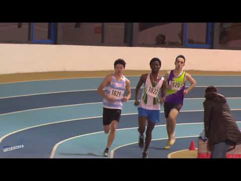 800m – Finale 4 – JESM – Championnat 92 & 78 Indoor 03/12/2017 – Eaubonne