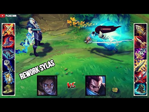 REWORK SYLAS vs YASUO & Best Moments!