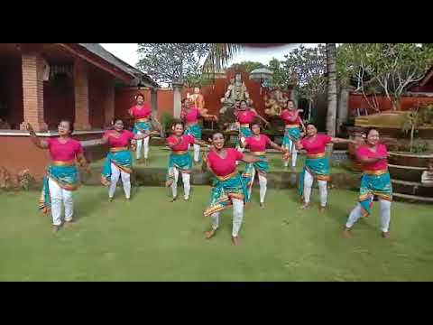 Tari kreasi KRUPUKAN by AA RAKA SIDAN & OCHA PUTRI/ Bersama SEMESTA HAPPY