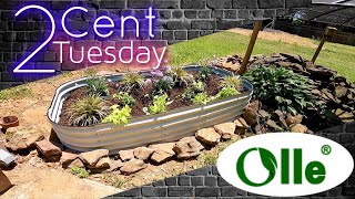 2 CENT Tuesday- Olle Galvanized Planters REVIEW