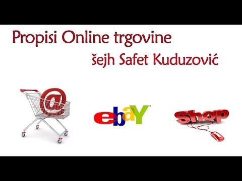 Propis internet trgovine mr.Safet Kuduzović