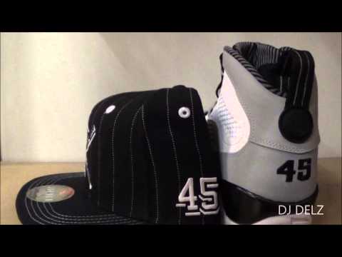 Air Jordan Birmingham Barons 9 Sneaker With Snapback Video