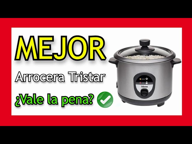 Vídeo relacionado con Tristar Olla Arrocera 0,6 L, Recipiente Interior Antiadherente, Función Mantener Caliente y Apagado Automático, Diseño Compacto, Con Vaso Medidor y Cuchara, 300 W, RK-6142