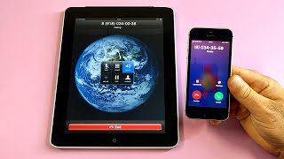 iPhone 5se vs iPad 2010 Incoming Call & Outgoing Call