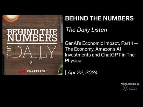 The Daily: GenAI's Economic Impact, Part 1—The Economy, Amazon's AI Investments | Apr 22, 2024