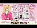 Blind Bag Paper Doll Opening Paper Dolls Dress Up Asmr With Music