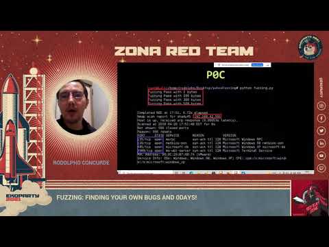 Fuzzing: Finding your own bugs and 0days! ▪ Rodolpho Concurde ▪ Ekoparty 2021: Red Zone Space