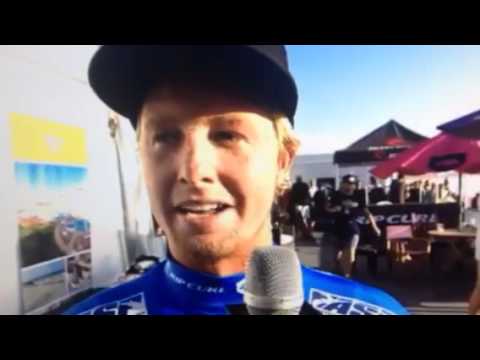 Nat Young interview after final of Rip Curl Pro Portugal