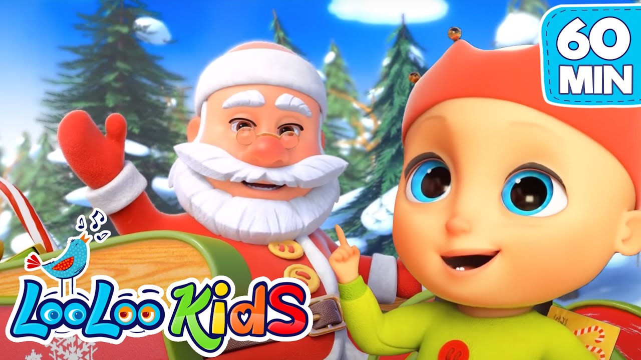Christmas Songs For KIDS Deck the HALLS LooLoo KIDS Nursery Rhymes and Baby Songs