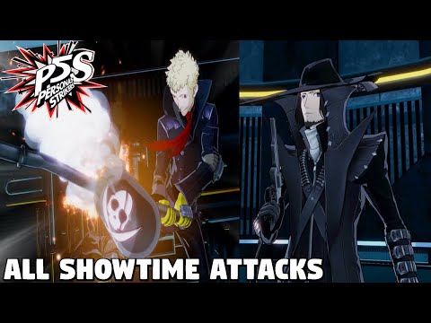 Persona 5 Strikers - ALL SHOWTIME Attacks
